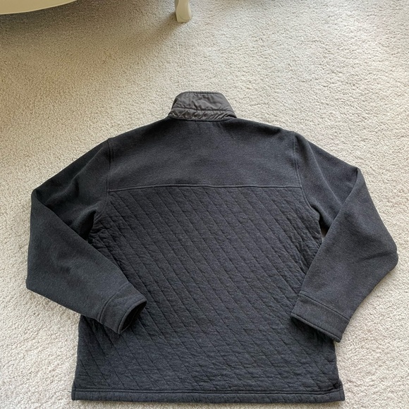 Orvis Gray Button Up Quilted Jacket - Picture 4 of 8